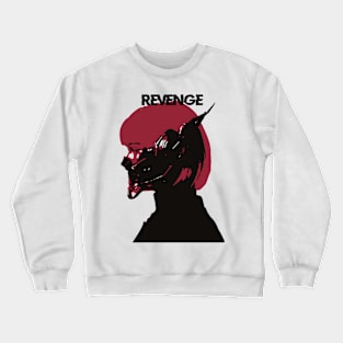 revenge human robot design Crewneck Sweatshirt